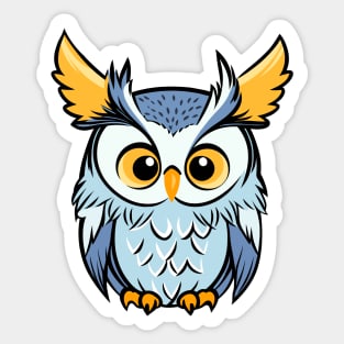 Hi Litlle Owl Sticker